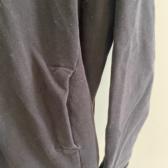 FIG MOCK TURTLE NECK SWEATER WITH POCKETS - Picture 2 of 3